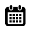 カレンダーのアイコン